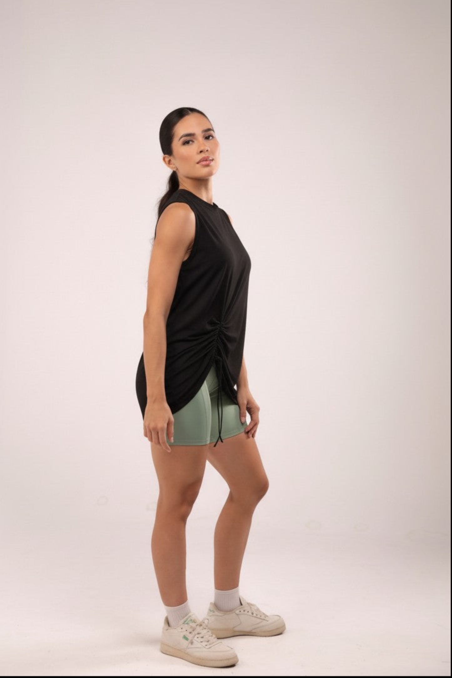 Nina Black Oversized Mesh
