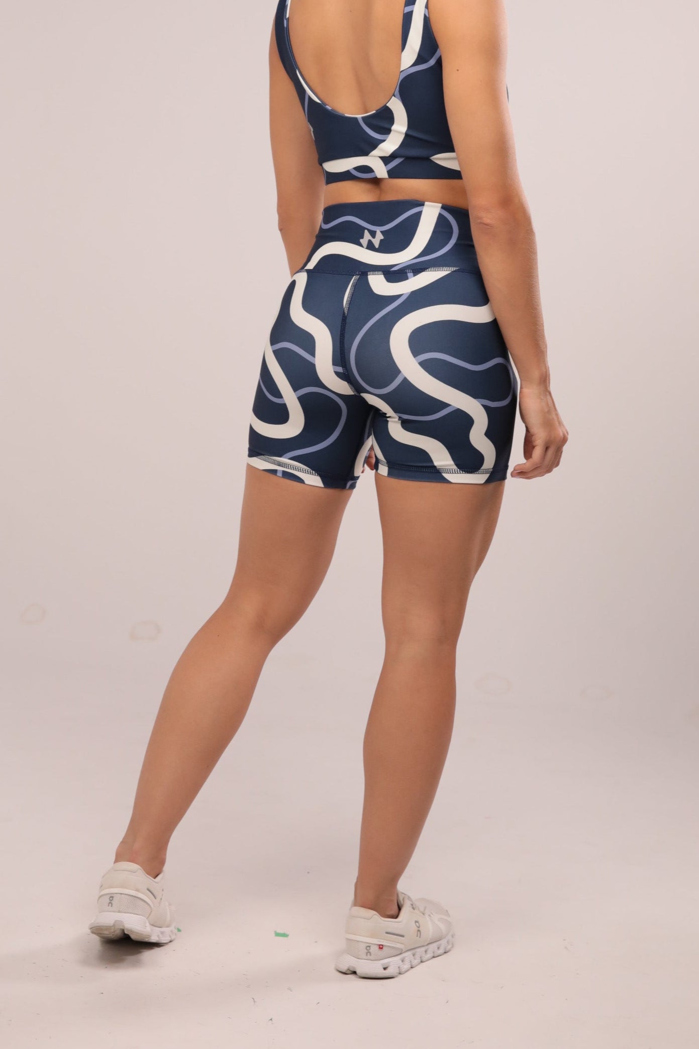 Alejandra Blueberry Waves Short