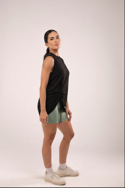 Nina Black Oversized Mesh