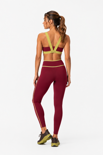 Aria Wine Leggings
